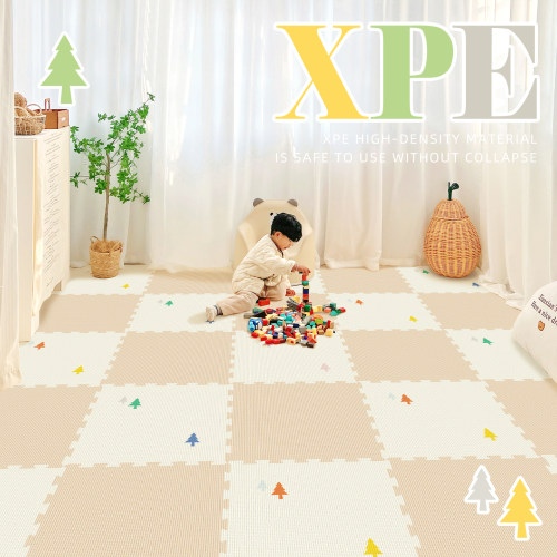 XPE高密度拼接婴幼儿防摔爬行垫