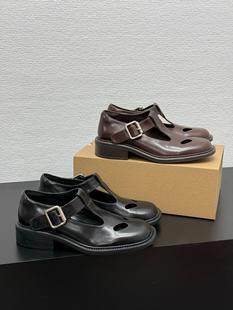 低跟小众乐福鞋 Blair T型搭扣玛丽珍猫女单鞋 2025春夏新款 Eadie