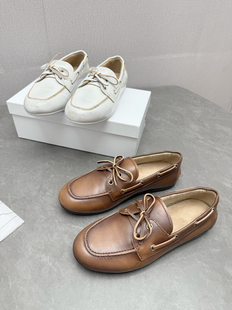 真皮平底休闲鞋 乐福鞋 平底单鞋 Blair 单鞋 2025新款 四季 Eadie