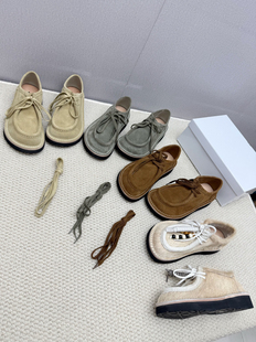 圆头低跟女鞋 单鞋 乐福鞋 Blair 真皮靴小皮鞋 2025新款 小单鞋 Eadie