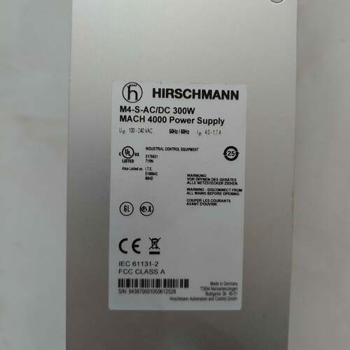 可维修M4-S-AC/DC 300W电源 赫斯曼交换机MACH40议价