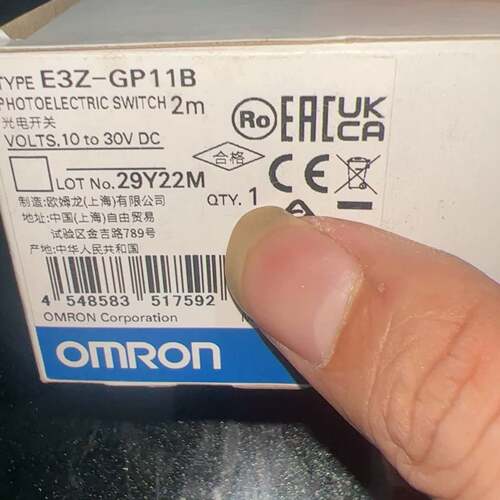 可维修欧姆龙槽型光电E3Z-GP11B-M3J 带包装未使用议价