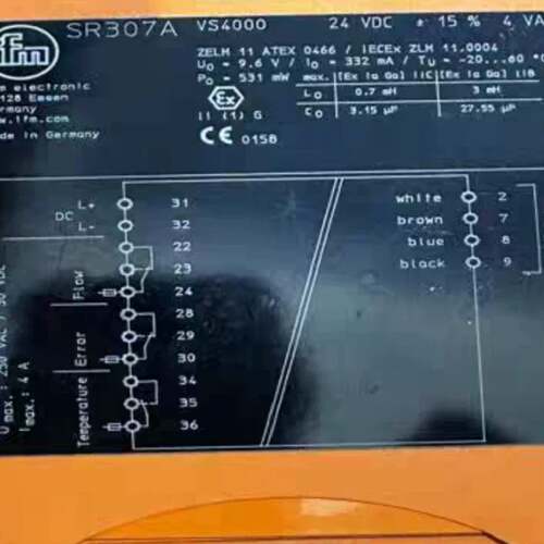 可维修IFM SR307A 24VDC，正品包