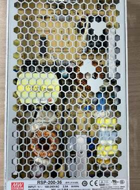 可维修MEAN WELL RSP-200-36 ，，台湾明纬开关电源