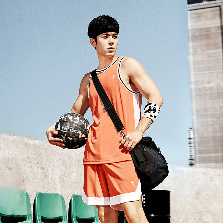 乔丹篮球套装男2025秋季透气速干吸汗宽松运动服ANT23242120C