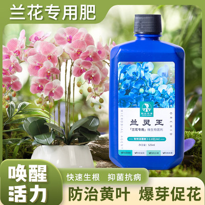 兰花灵王有机兰科专用促花营养液