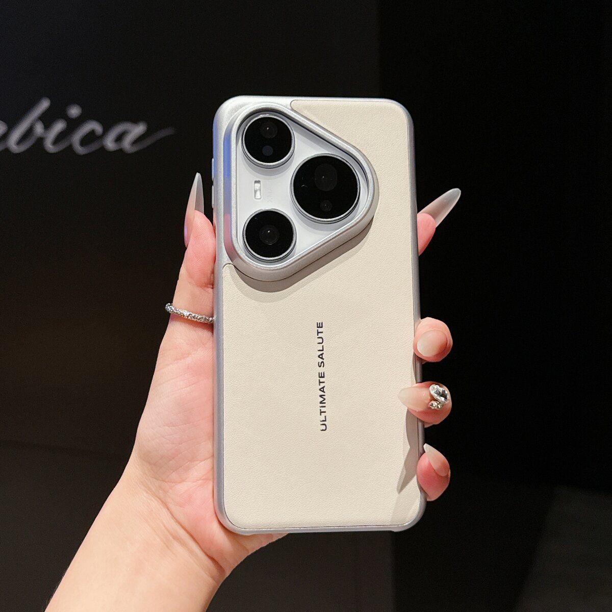 适用华为P80PRO手机壳钻纹三包款磁吸手机壳HUAWEIP80ULTRA防摔保护套