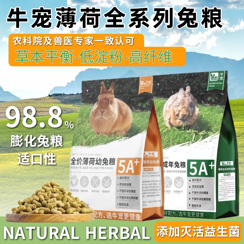 草本平衡，高纤维低谷物，好原料