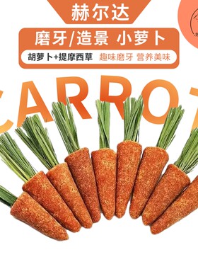 仓鼠造景兔子龙猫磨牙零食玩具