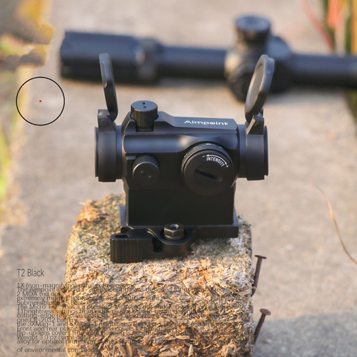 快拆T2增高可拆内红反射镜全息红点20mm抗震模型摆件弹弓玩具