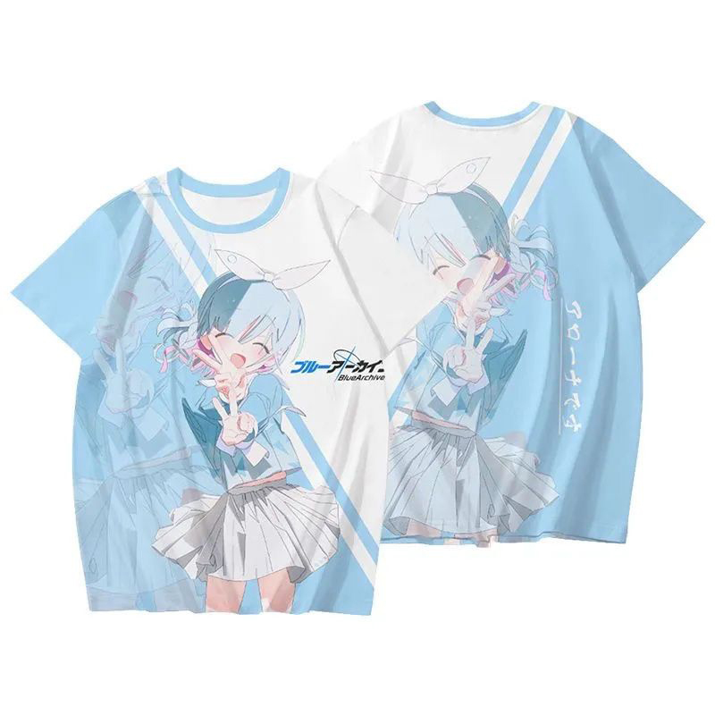 夏季新款3D印花短袖T恤