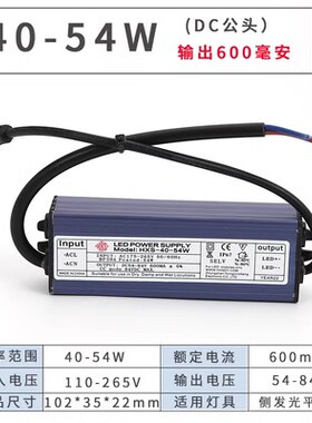 LED镇流器防水集成吊顶平板灯驱动电源恒流driver整流器28w38w48w