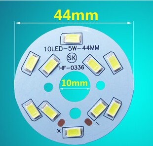 5730-2B5C-10LED-5W35MM40MM44MM50MM水晶灯天花吊灯低压灯铝基板