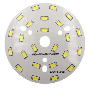 led灯片圆形替换光源12W灯芯改造灯板灯泡9w18W15W100MM85MM78MM