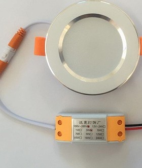 2寸白色小筒灯led开孔55厘米6m50mm65MM嵌入式天花灯3w展橱酒柜灯