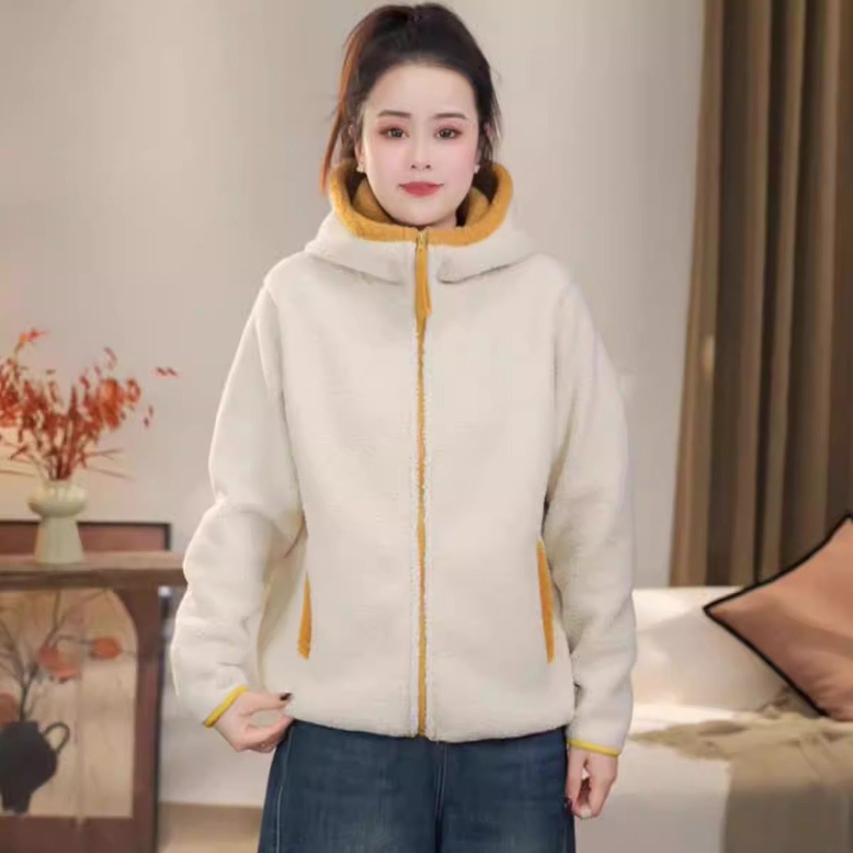 妈妈装棉衣冬季新款颗粒绒外套时尚洋气加绒加厚保暖中年女装宽松,女装/女士精品,中老年女装,淘宝优惠券,粉丝福利购,淘宝优惠卷