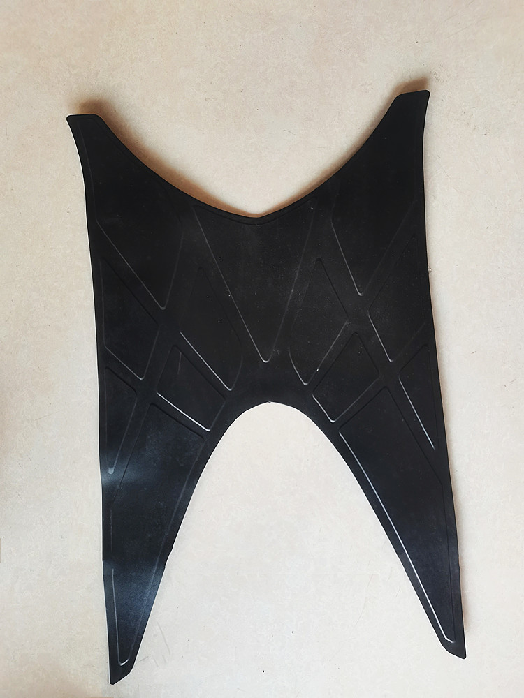 适用豪爵VF100脚踏皮HJ100T-8C原厂踏板车摩托车防水防滑脚垫皮圈