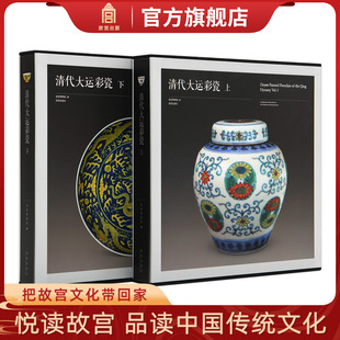 清代大运彩瓷 全二册 古代陶瓷经典 故宫博物院编 故宫出版社官方旗舰店 纸上故宫