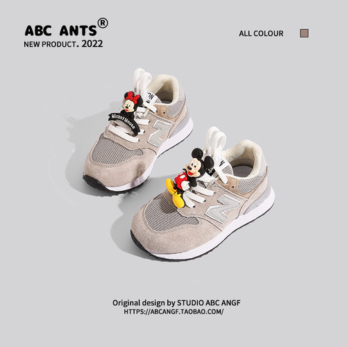 ABCANGF儿童运动鞋潮牌春季新款