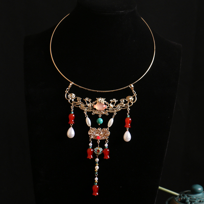 汉遥合金原创璎珞项圈