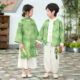 国学服中国风合唱服兄妹装 唐装 男女童朗诵服新中式 儿童汉服春秋款