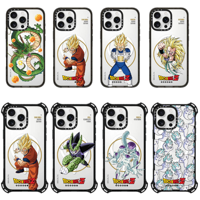 CASETi联名DragonBall Z七龙珠苹果16pro手机壳适用iPhone15plus14动漫13四角17Promax亚克力磁吸防摔保护套