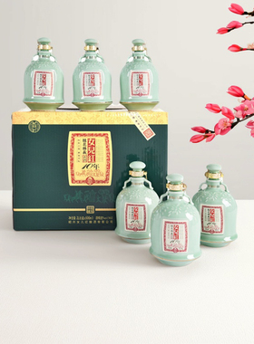 绍兴女儿红黄酒桂花林藏十年陈500ml*6瓶礼盒装半干型糯米花雕酒