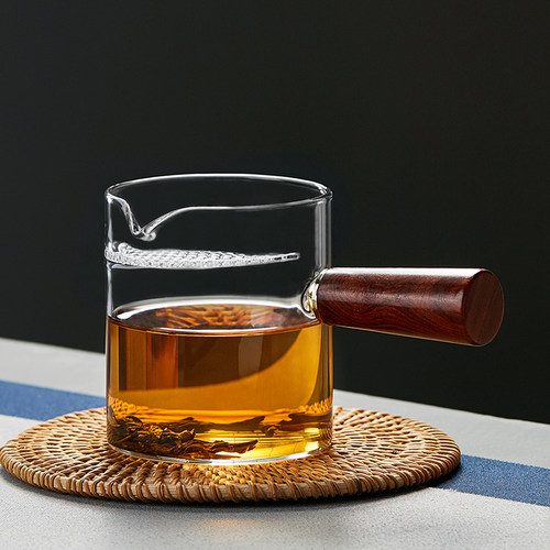 木把公道杯茶漏一体分茶器