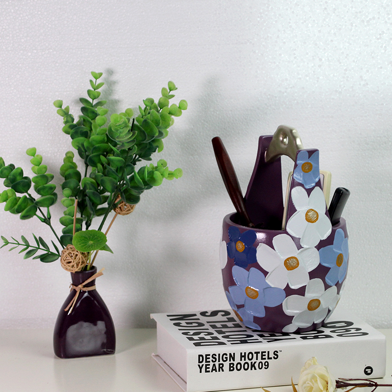 极速纸巾盒北欧创意ins轻奢陶A瓷纸巾盒花朵纸抽盒桌面客厅装饰摆