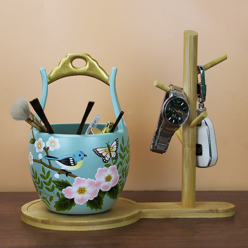 陶瓷创意家用桌面装饰梳妆台摆件