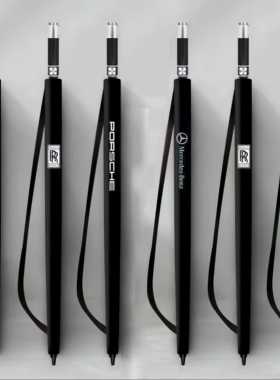 劳斯莱斯同款长柄伞自动双人晴雨伞商务雨伞奔驰宝马奥迪车标雨伞