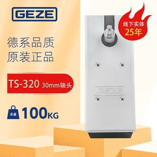 GEZE德国盖泽地弹簧TS320配加高轴30mm玻璃门有框地弹簧定位100KG