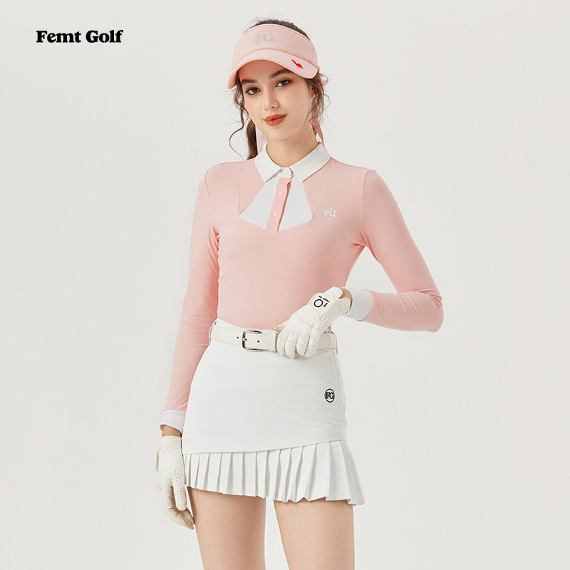 FG高尔夫女装长袖上衣速干包臀裙