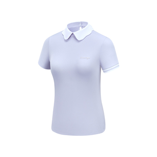 T452高尔夫女装2025新款女士短袖T恤夏季速干防晒衣golf球衣韩式