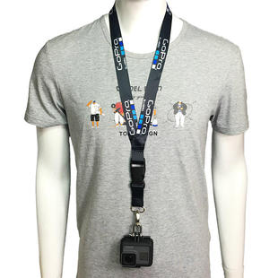 极摄家gopro挂绳hero5/4 black定制款挂绳小蚁4k运动相机吊带配件