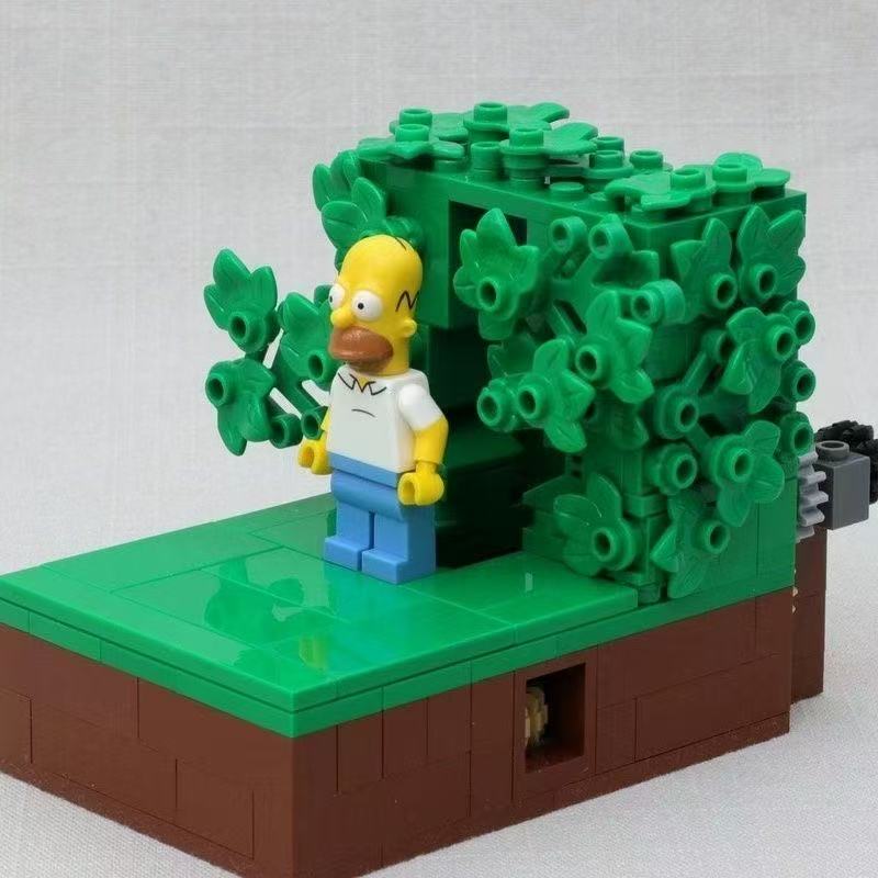 乐高积木消失的辛普森小颗粒礼物