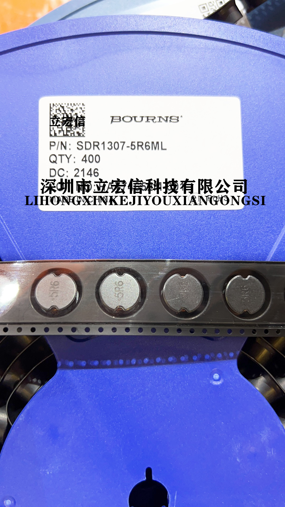 SDR1307-821KL  贴片开放式绕线电感13x13x7MM 820UH 750MA