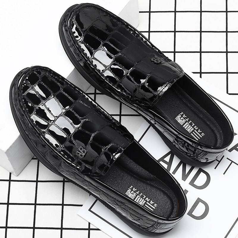 秋季特大码男鞋45加肥脚宽一脚蹬46休闲皮鞋47真皮懒人豆豆鞋男48,流行男鞋,乐福鞋（豆豆鞋）,淘宝优惠券,粉丝福利购,淘宝优惠卷