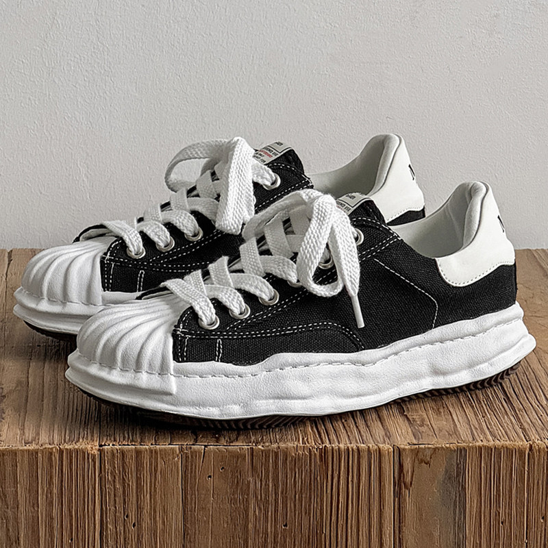 2026春季新款大码男鞋46男士低帮帆布鞋47贝壳头鞋48休闲小白鞋子,流行男鞋,单鞋,淘宝优惠券,粉丝福利购,淘宝优惠卷