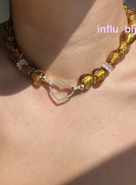 欧洲复古CHOKER时髦小众短项链