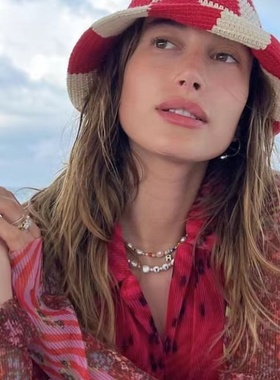 JUSTIN BIEBER同款Fraiser定制英文名字母HAILEY珍珠项链choker