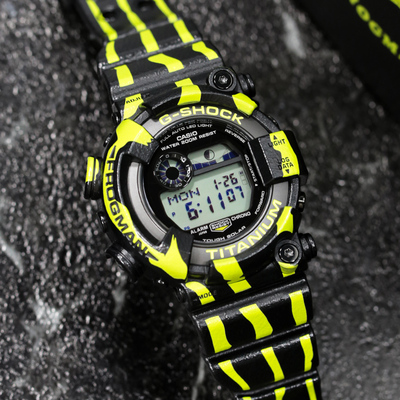 卡西欧手表男蛙人限量箭毒蛙