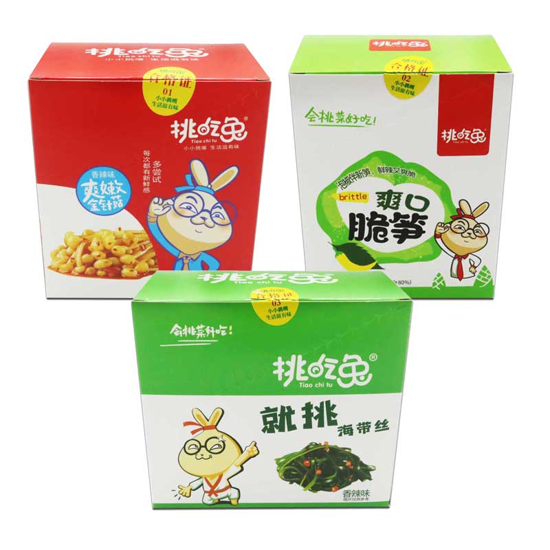 挑吃兔泡椒脆笋海带丝金针菇豆角狼牙土豆香脆藕片土豆片图片