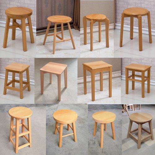 实木矮凳家用板凳时尚凳创意木凳