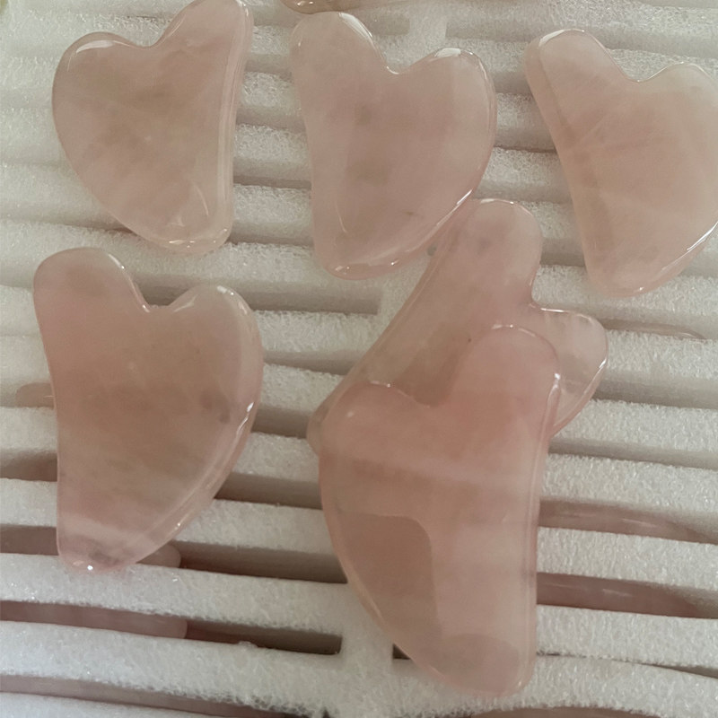 脸部刮痧板天然玉石拨筋棒