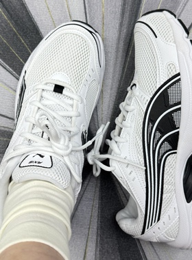 PUMA彪马 Axis透气 低帮 休闲城市通勤 跑步鞋白黑色 368465-23