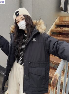 NewBalance连帽中长女款