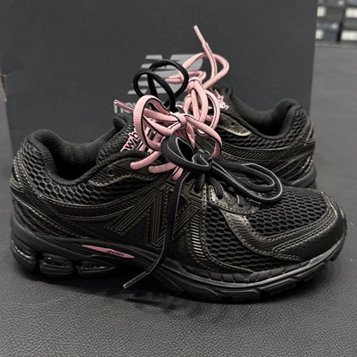 New Balance 860 舒适耐磨中帮生活休闲鞋 男女同款黑粉ML860PH2