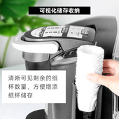 icafilas 兼容keurig滴滤式 咖啡机一次性Kcup过滤滤纸收纳盒