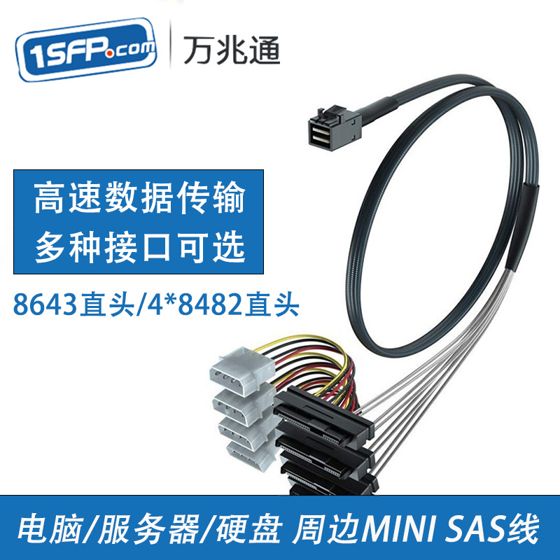 SAS服务器数据线SFF-8643/8644
